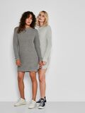 Product image thumbnail - KORT STRIKKET KJOLE, Medium Grey Melange | 7