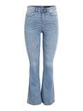 Noisy May NMSALLIE FLARED JEANS, Light Blue Denim, highres - 27019304_LightBlueDenim_001.jpg