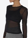 Noisy May LONG SLEEVED MESH TOP, Black, highres - 27023338_Black_006.jpg
