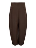 Product image thumbnail - PANTALONES FIT CORTE BARREL, Chocolate Brown | 7