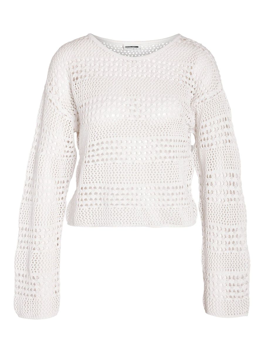 Noisy May CROCHETED PULLOVER, Eggnog, highres - 27029389_Eggnog_001.jpg