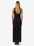 Product image thumbnail - JACQUARD MAXI SKIRT, Black | 3