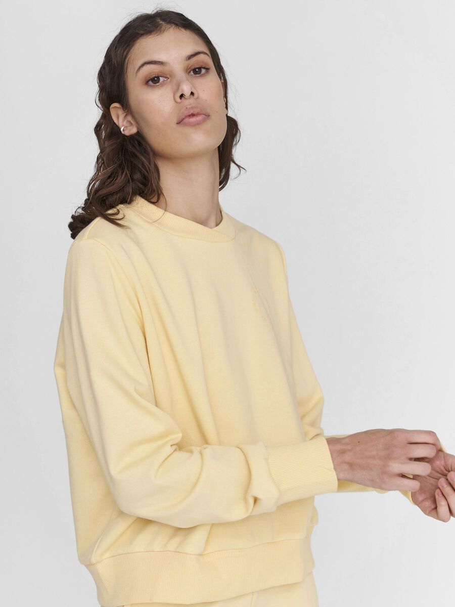 NMLUPA LOGO SWEATSHIRT, Golden Haze, highres