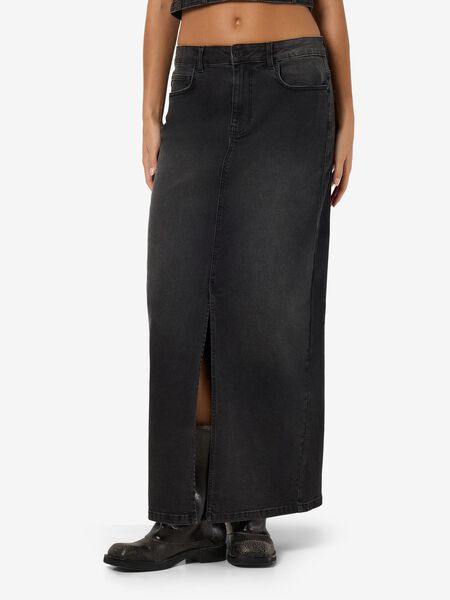 Noisy May LONG DENIM SKIRT, Dark Grey Denim, highres - 27031589_DarkGreyDenim_003.jpg