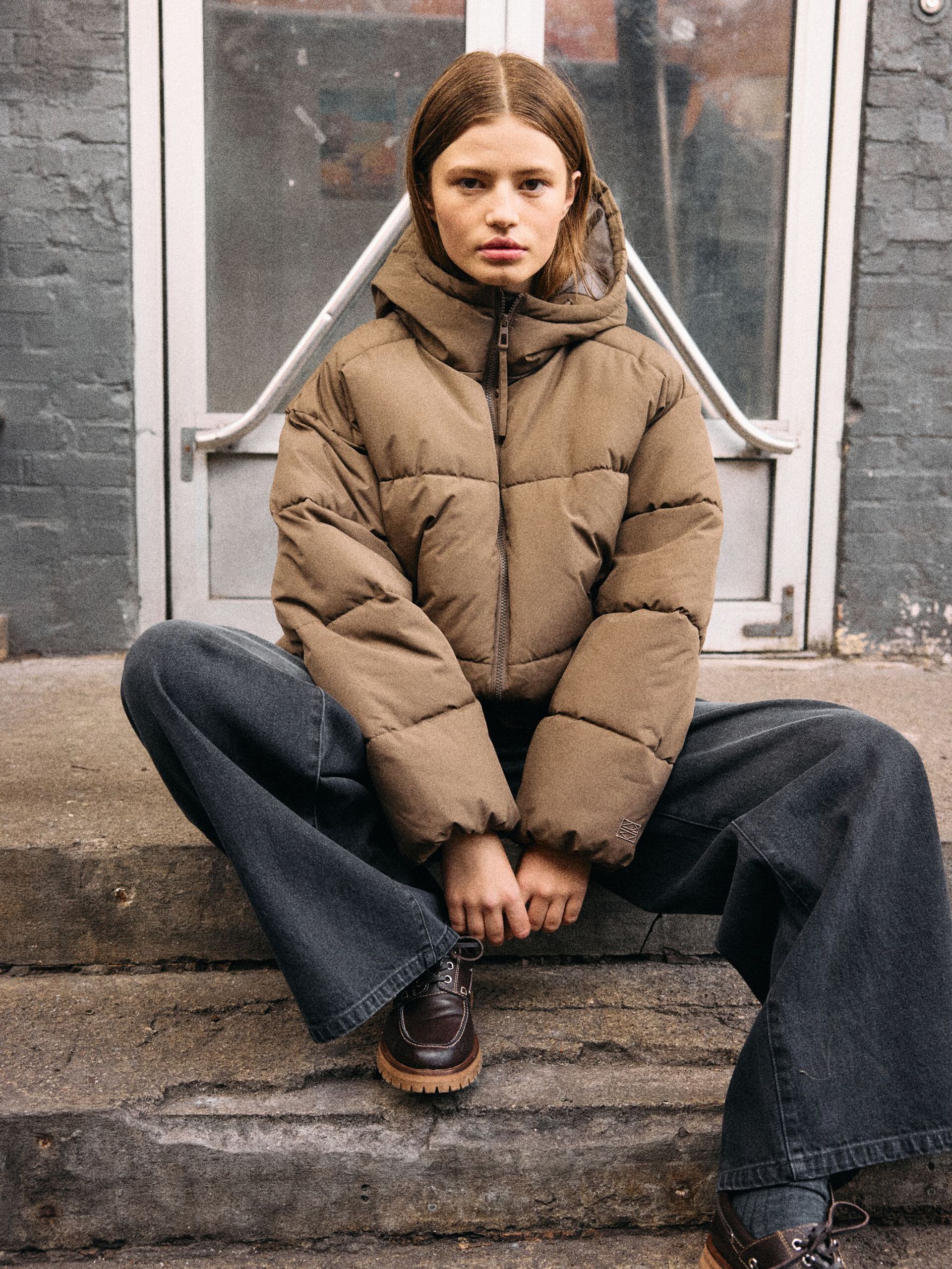 Carousel image - CLASSIC PUFFER JACKET, Morel | 8