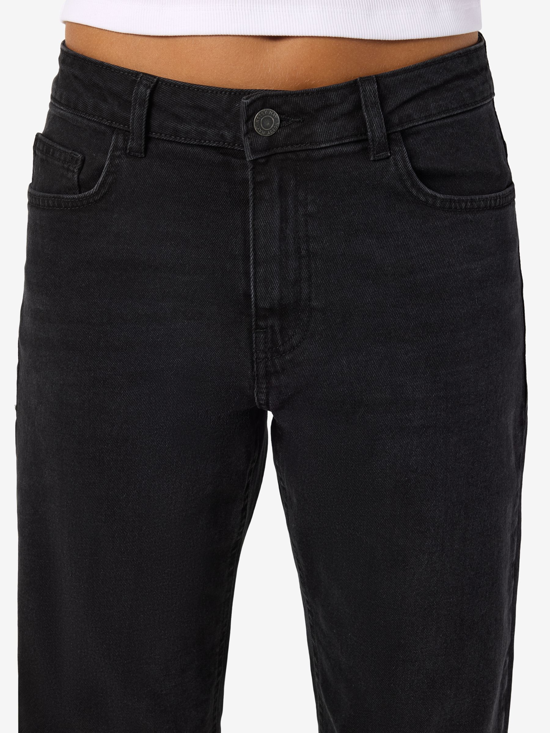 NMMONICA STRAIGHT FIT JEANS | Black | NOISY MAY®