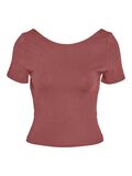 Noisy May SHORT SLEEVED OPEN BACK TOP, Mineral Red, highres - 27031149_MineralRed_001.jpg