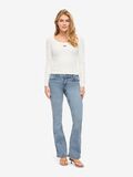 Product image thumbnail - NMREMI FLARED JEANS, Light Blue Denim | 3