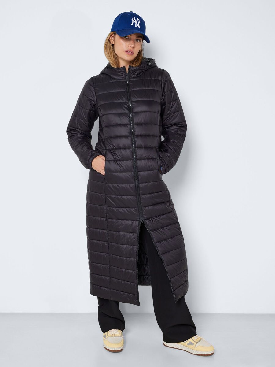 Noisy May LONG PUFFER JACKET, Black, highres - 27022288_Black_007.jpg