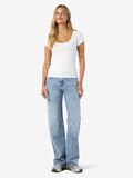 Product image thumbnail - NMADRIANA T-SHIRT, Cloud Dancer | 1