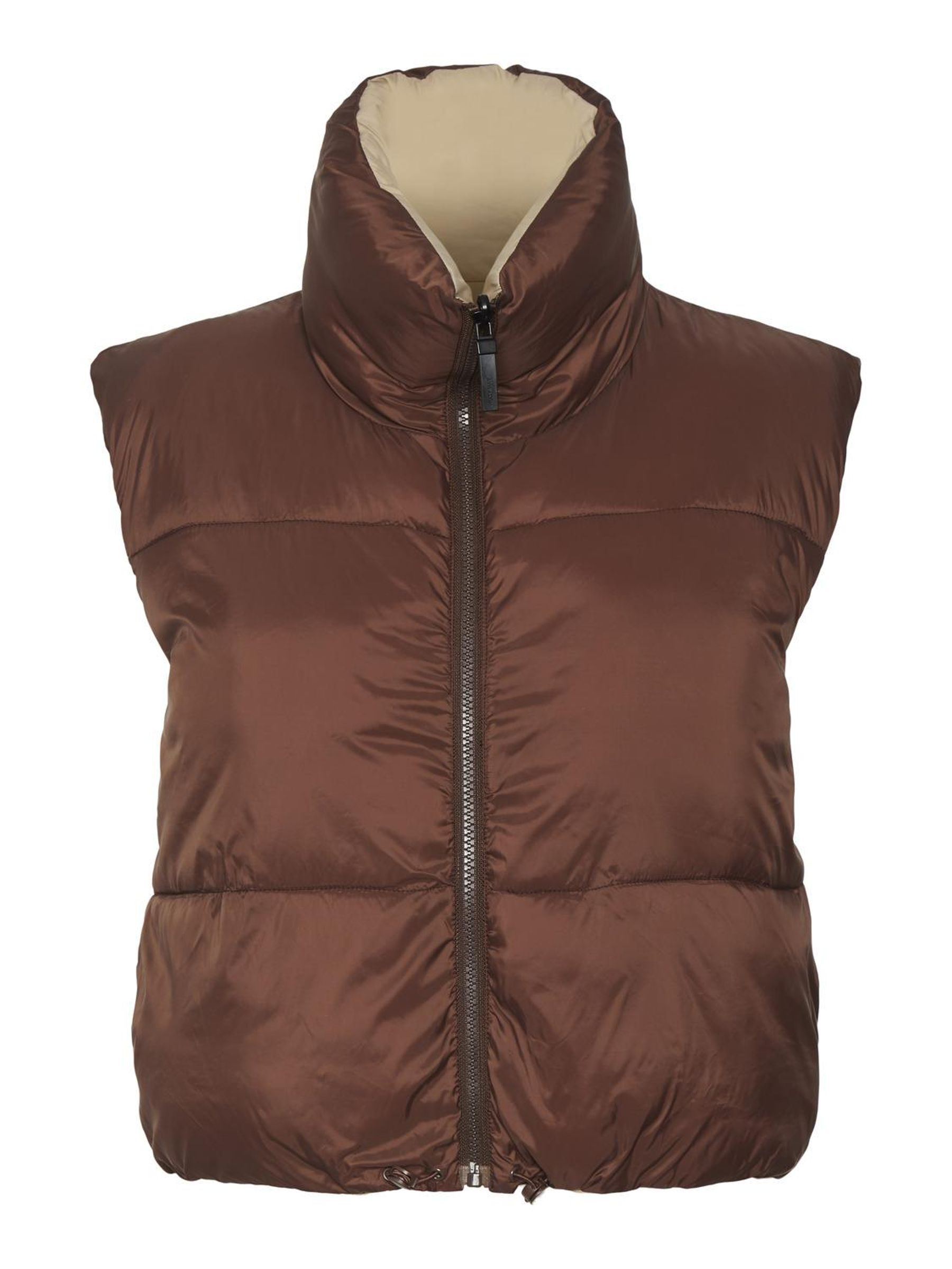 DOUDOUNE GILET SANS MANCHES Marron NOISY MAY