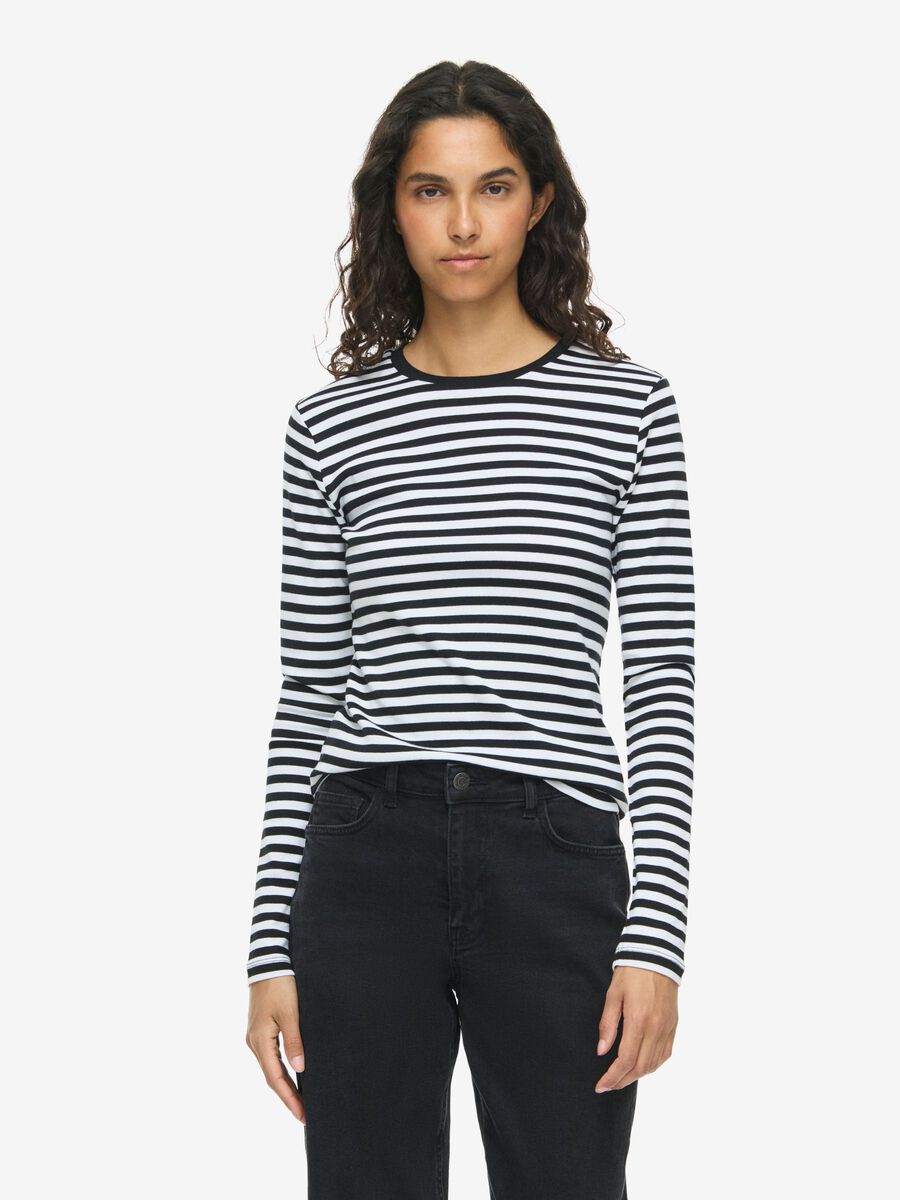 Product tile image - NMSTORMI  LONG SLEEVED TOP, Black | 27039515_Black_1339386