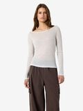Product image thumbnail 1 NMNUSA BOATNECK BLOUSE, White Melange