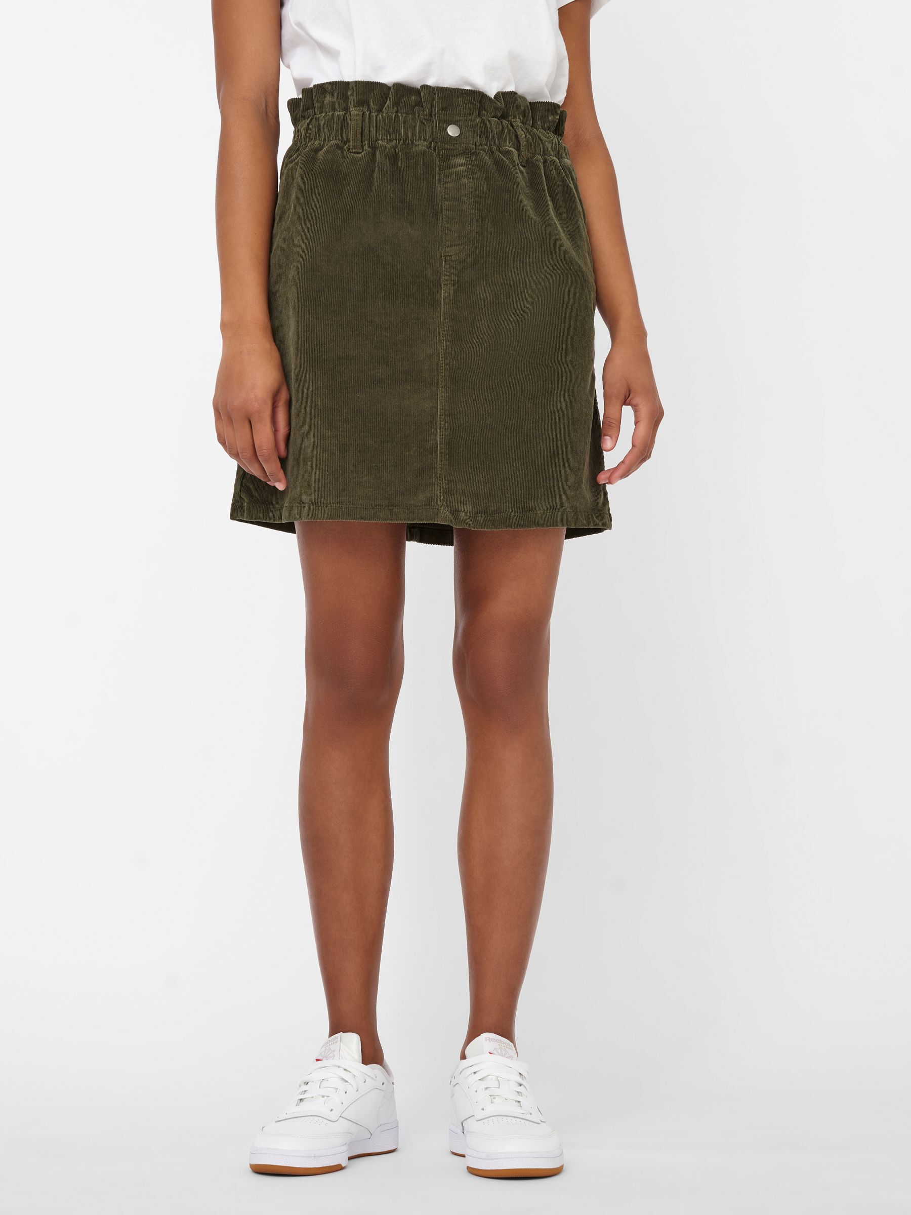 Paper bag corduroy clearance skirt