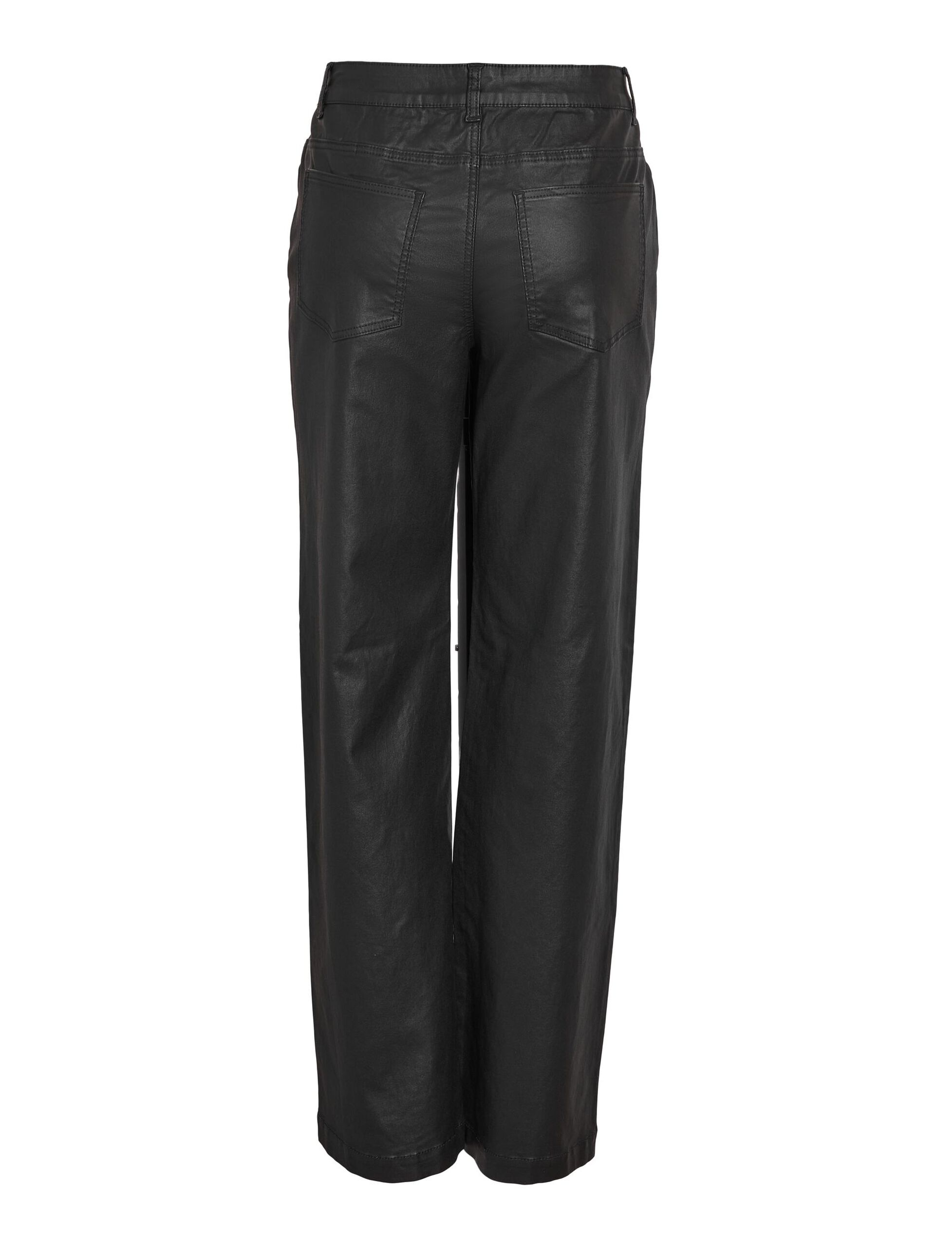 Carousel image - NMYOLANDA STRAIGHT FIT JEANS, Black | 7