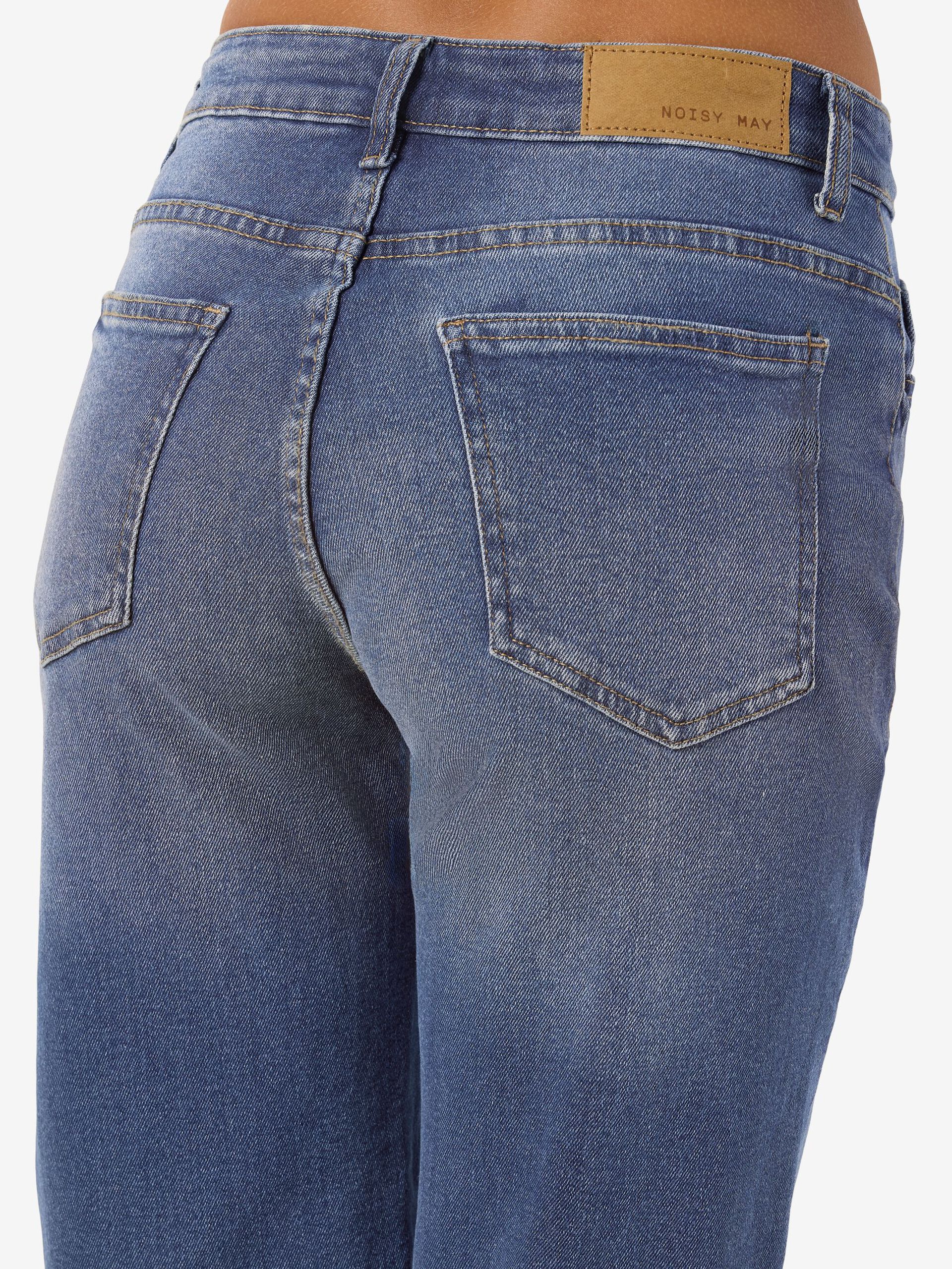 Carousel image - NMYOLANDA STRAIGHT FIT JEANS, Medium Blue Denim | 9