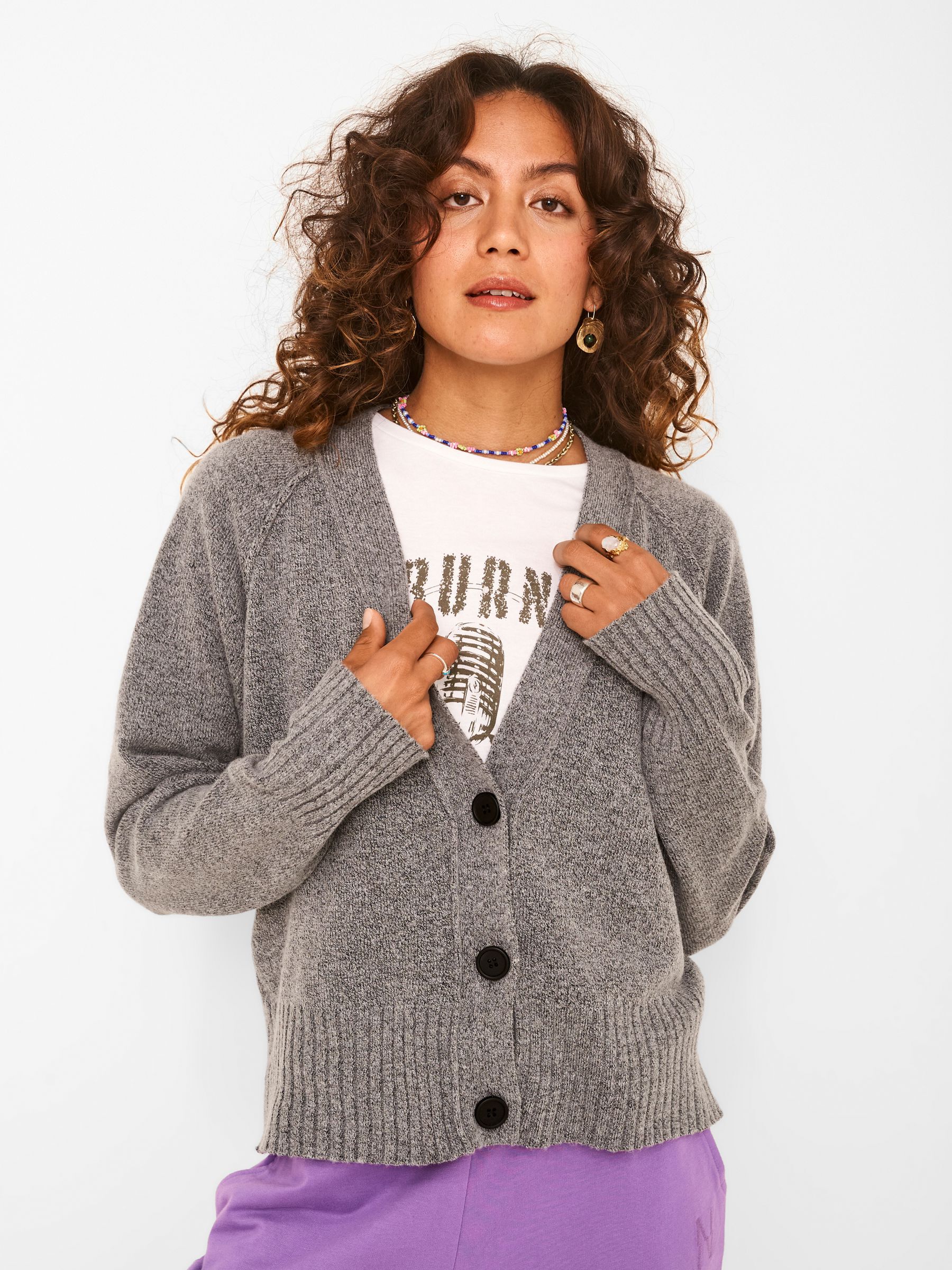 Short deals knitted cardigan
