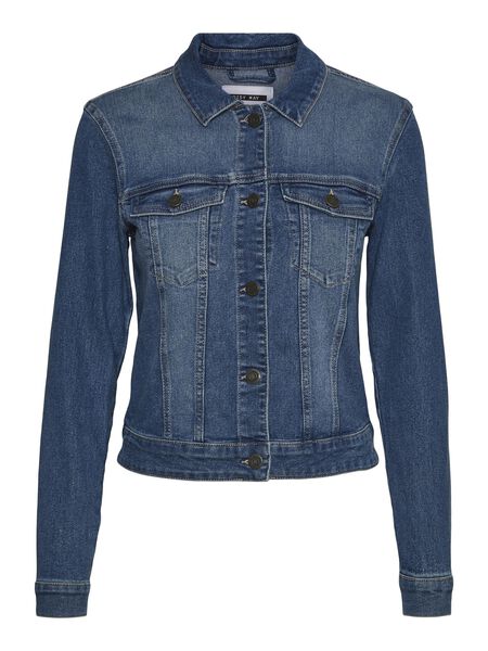 Noisy May KURZE JEANSJACKE, Medium Blue Denim, highres - 27001163_MediumBlueDenim_001.jpg