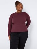 Noisy May CURVE RIBBED KNITTED PULLOVER, Windsor Wine, highres - 27022917_WindsorWine_003.jpg