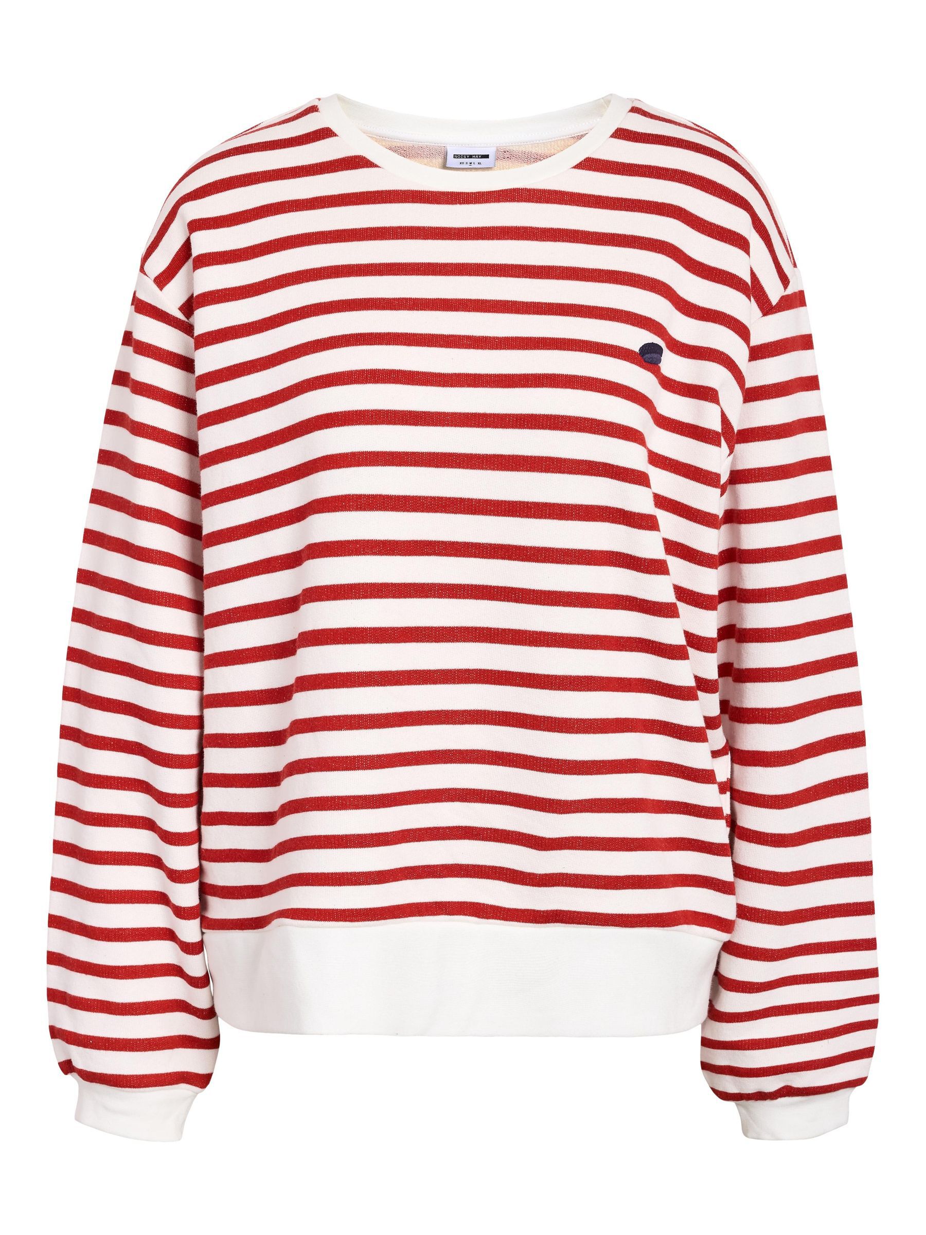 Red striped sweatshirt new arrivals