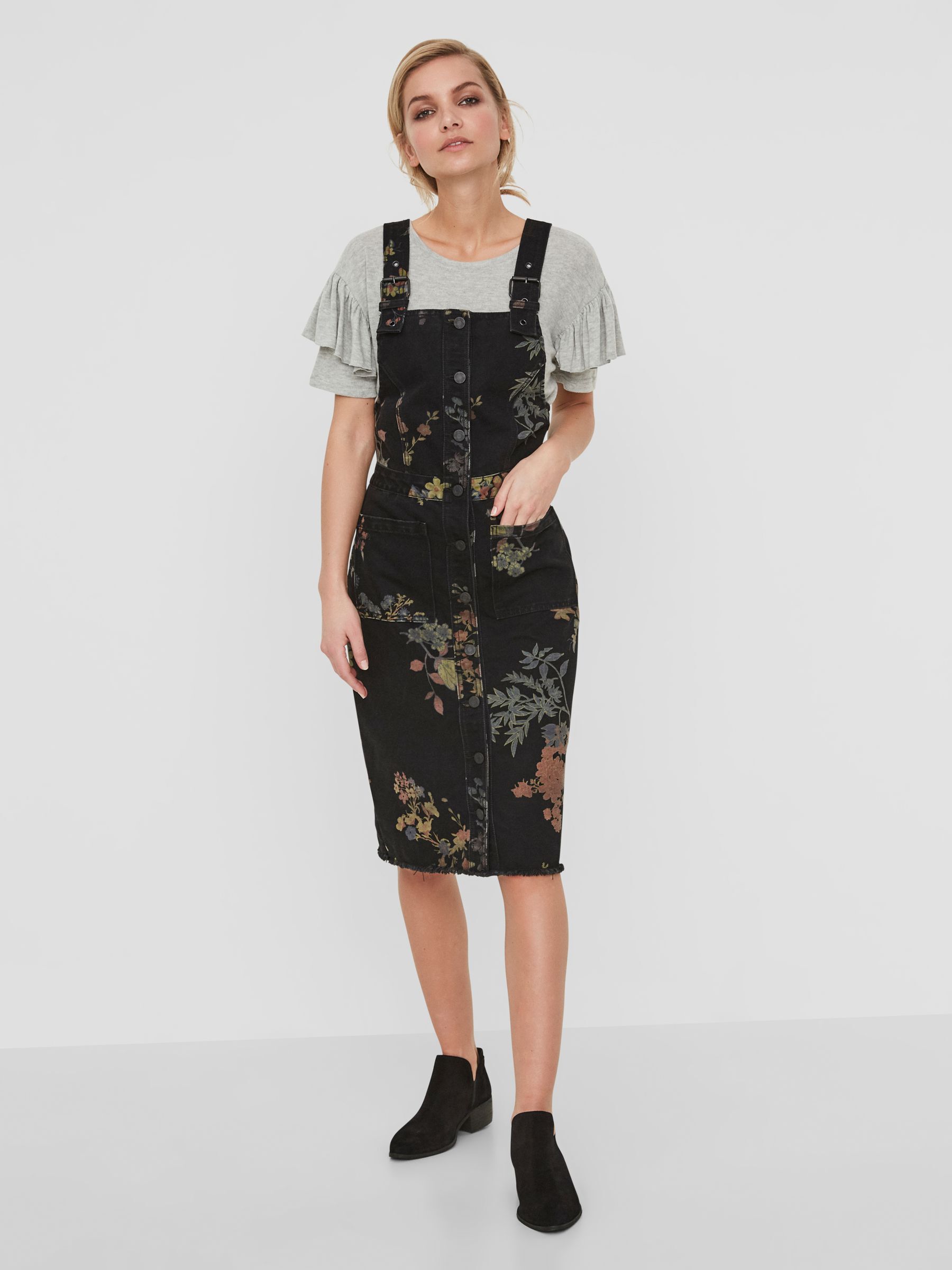 DUNGAREES DRESS