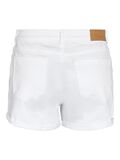 Noisy May À TAILLE HAUTE SHORTS EN JEAN, Bright White, highres - 27029544_BrightWhite_002.jpg