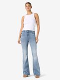 Product image thumbnail - NMWENDIE LEVEÄLAHKEISET FARKUT, Light Blue Denim | 4