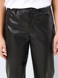 Noisy May HIGH WAISTED FAUX LEATHER TROUSERS, Black, highres - 27026066_Black_006.jpg