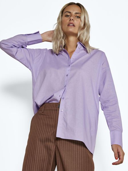 Noisy May COLORÉE EN COTON CHEMISE, Purple Rose, highres - 27021862_PurpleRose_007.jpg
