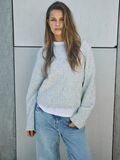 Product image thumbnail - NMSMILLA  JUMPER, Light Grey Melange | 7