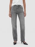Product image thumbnail - NMYOLANDA STRAIGHT FIT JEANS, Dark Grey Denim | 1