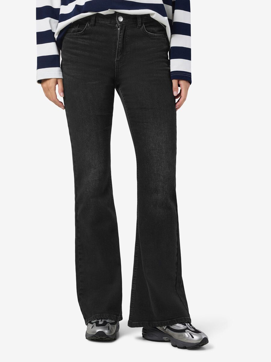 Carousel image - JEANS DE CAMPANA, Black Denim | 1