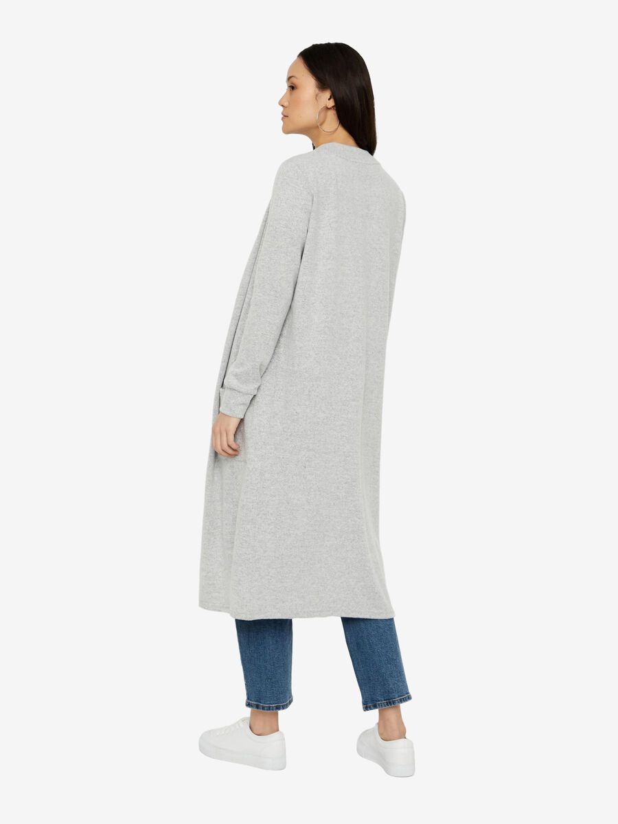 Noisy May LANGE STRICKJACKE, Light Grey Melange, highres - 27008836_LightGreyMelange_004.jpg