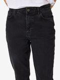 Noisy May NMISABEL HIGH-WAIST ANKLE MOM JEANS, Black, highres - 27013147_Black_006.jpg