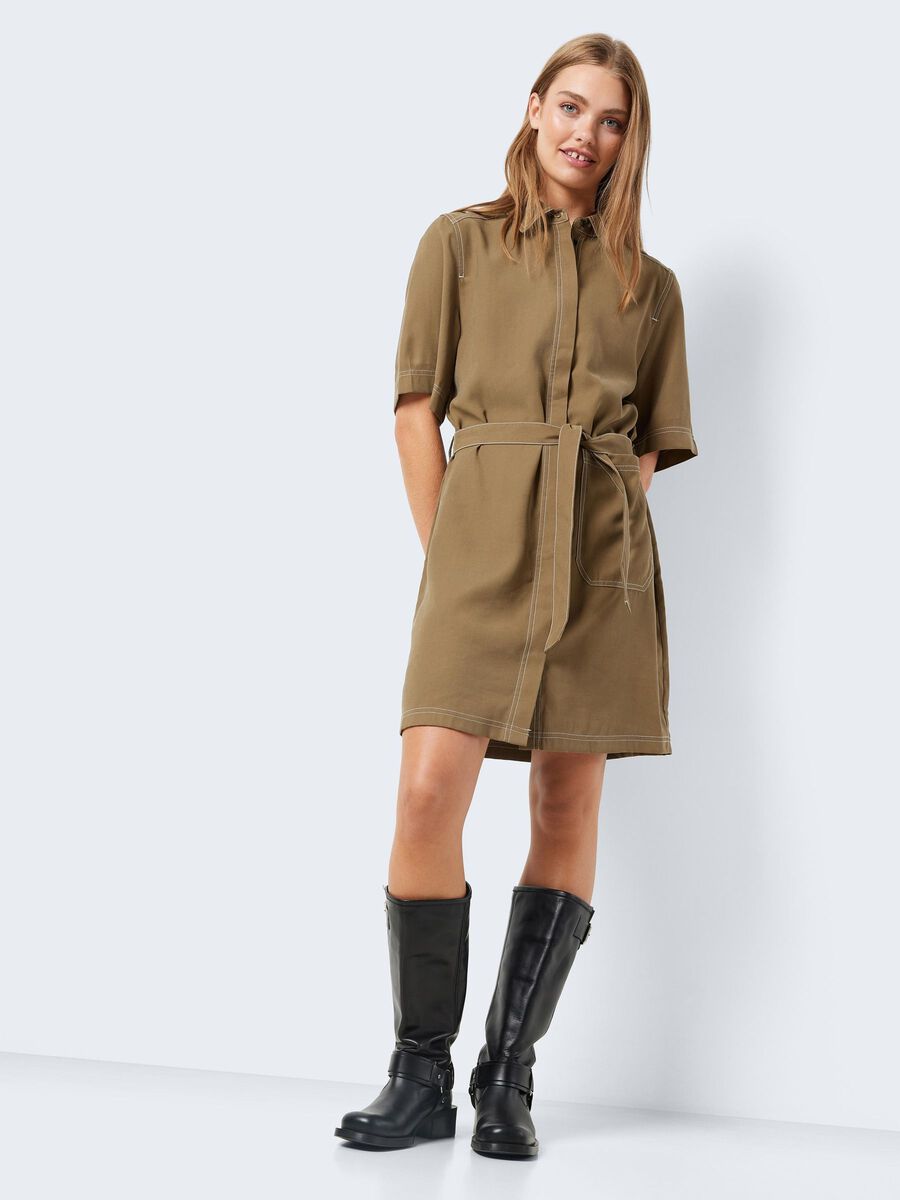 Noisy May SHORT SLEEVED DRESS, Capers, highres - 27027985_Capers_007.jpg