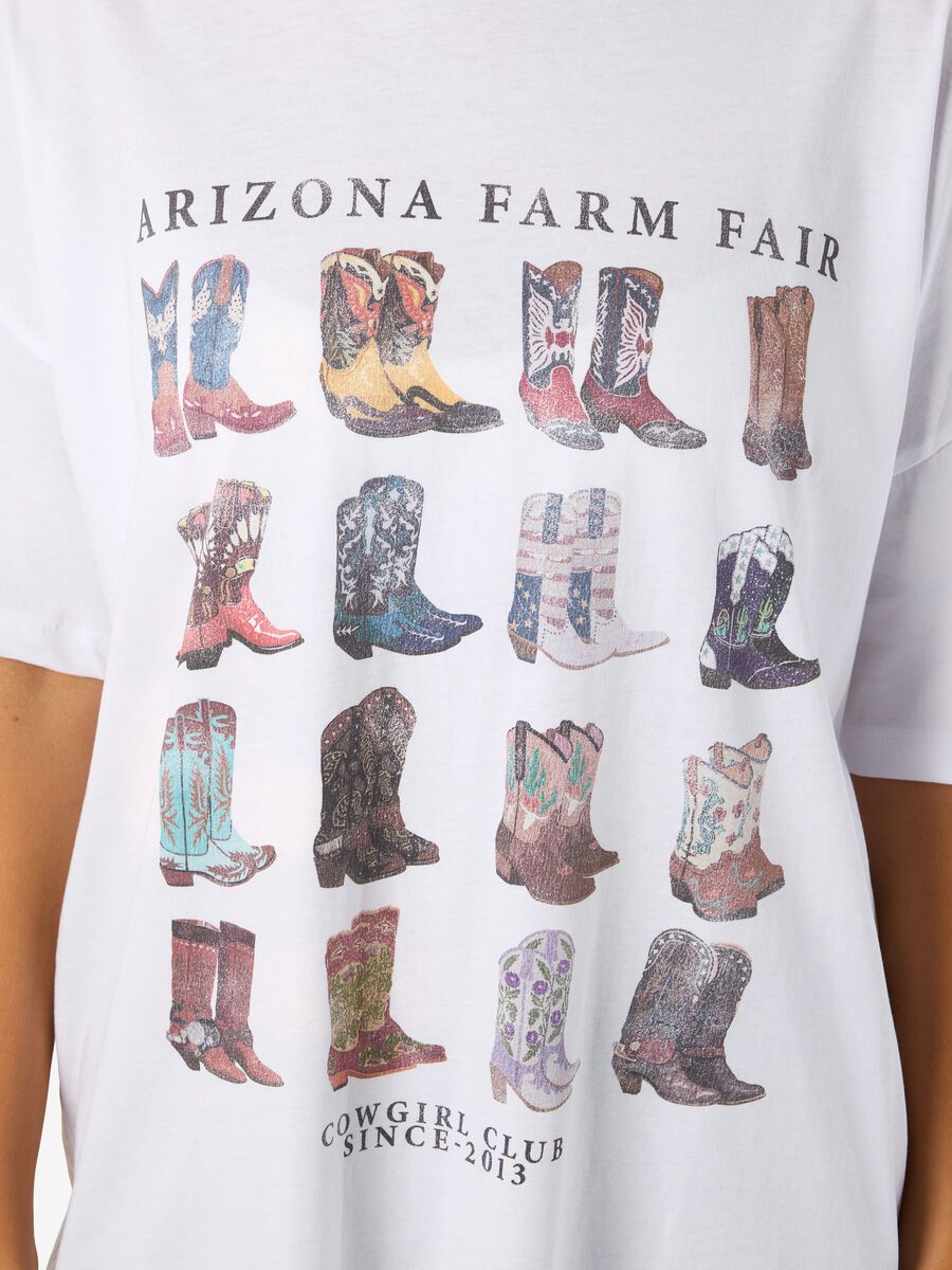 Carousel image - NMIDA  T-SHIRT, Bright White | 4