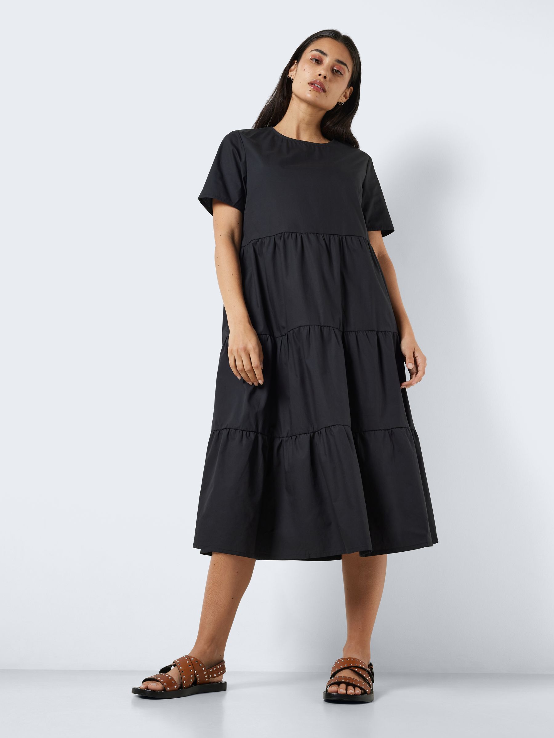 Noisy may polka dot sweatshirt dress shop