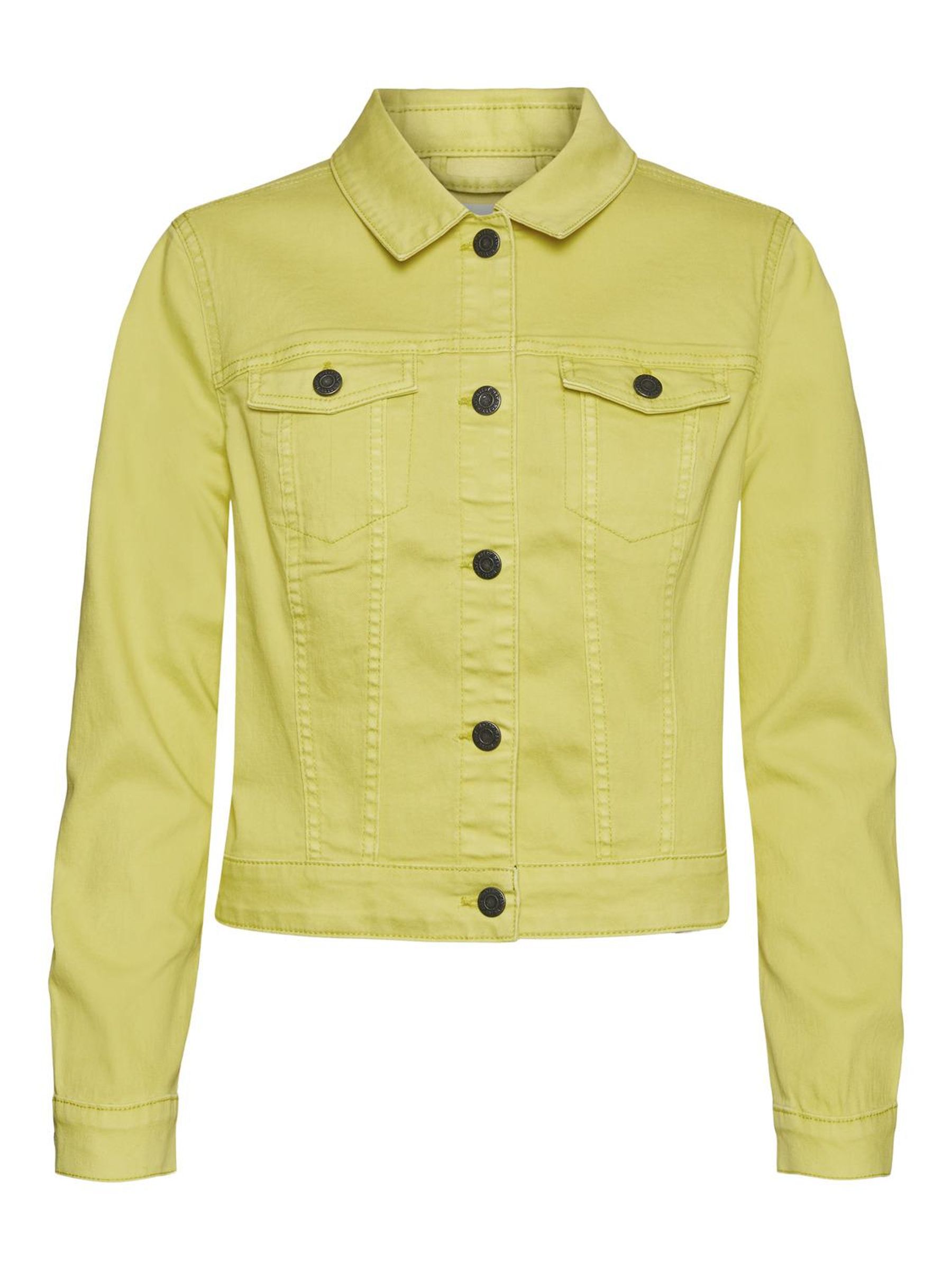 Ladies yellow clearance denim jacket