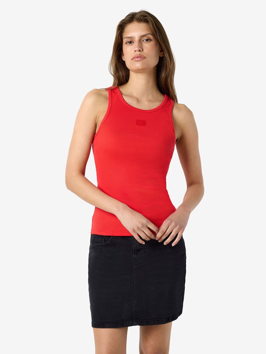 Product tile image - NMMAYA  TANK TOP, Tomato | 27033135_Tomato