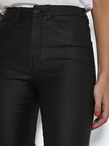 Womens Skinny Fit Coated Jeans