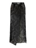 Product image thumbnail - NMLUCIA LACE WRAP SKIRT, Black | 2