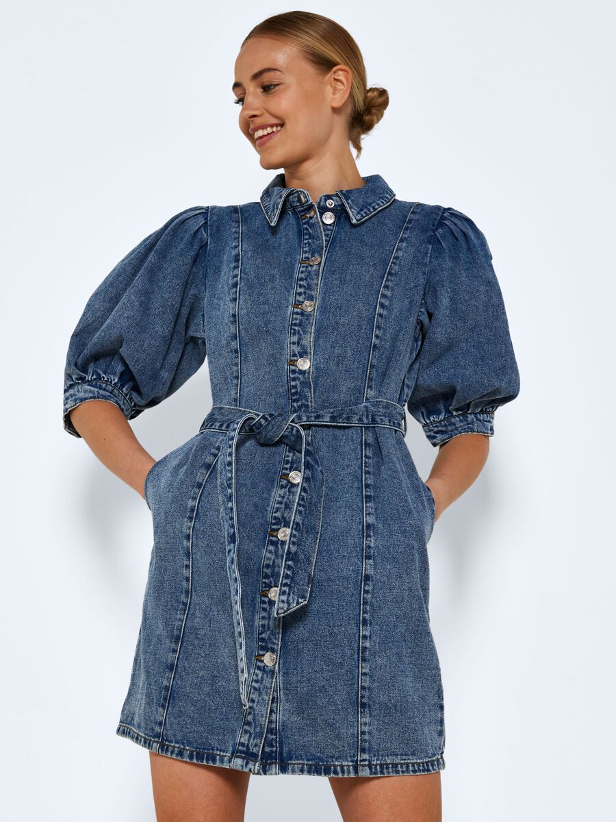 Noisy May VESTITO DI JEANS, Medium Blue Denim, highres - 27020801_MediumBlueDenim_007.jpg