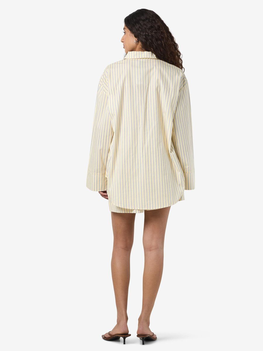 Carousel image - STRIPED SHIRT, Pastel Yellow | 3