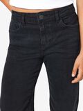 Noisy May NMYOLANDA NORMAL WAISTED WIDE LEG JEANS, Black Denim, highres - 27029317_BlackDenim_006.jpg