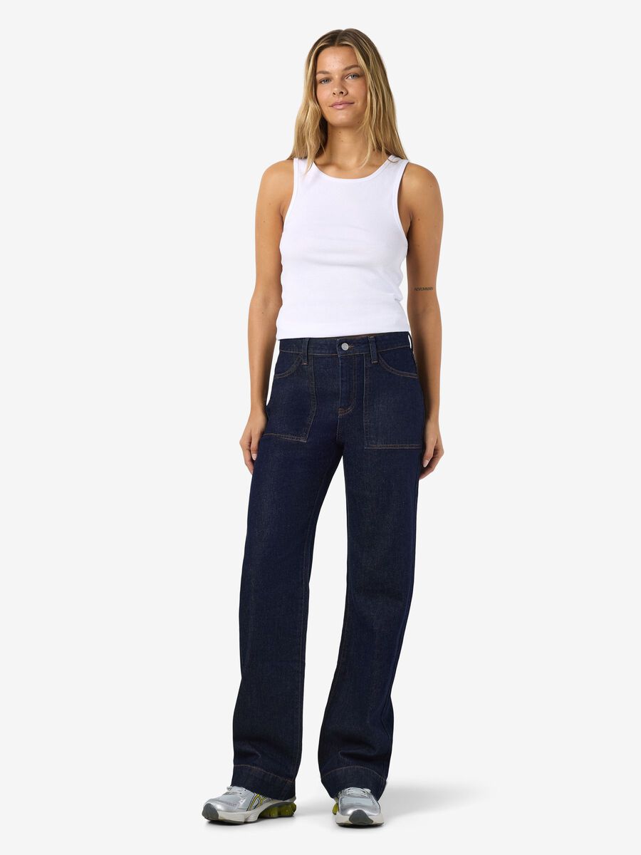 Carousel image 3 NMYOLANDA JEAN LARGE, Dark Blue Denim