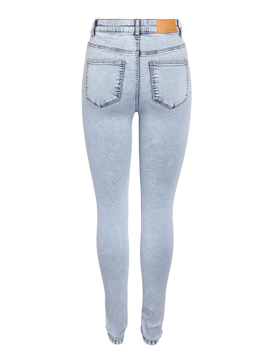 Carousel image - NMCALLIE SKINNY FIT JEANS, Light Blue Denim | 7