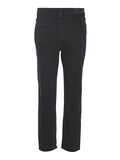 Noisy May NMMONI HIGH WAISTED CROPPED STRAIGHT FIT JEANS, Black Denim, highres - 27021112_BlackDenim_002.jpg
