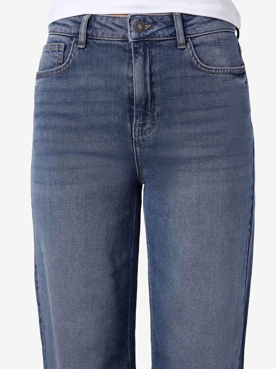 Carousel image - NMDAHLIA WIDE FIT JEANS, Medium Blue Denim | 5