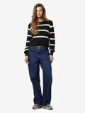 Noisy May GESTREIFTER STRICKPULLOVER, Black, highres - 27027632_Black_1069090_004.jpg