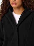 Product image thumbnail - FLEECE COATIGAN, Black | 5